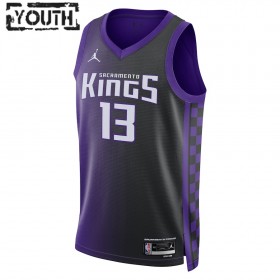 Dres Sacramento Kings Keegan Murray Jordan 2023-24 Statement Edition Ljubičasta Swingman - Dječji